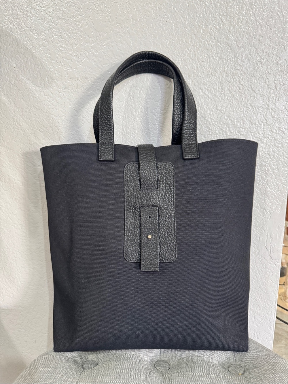 Grey New York grey New England tote bag